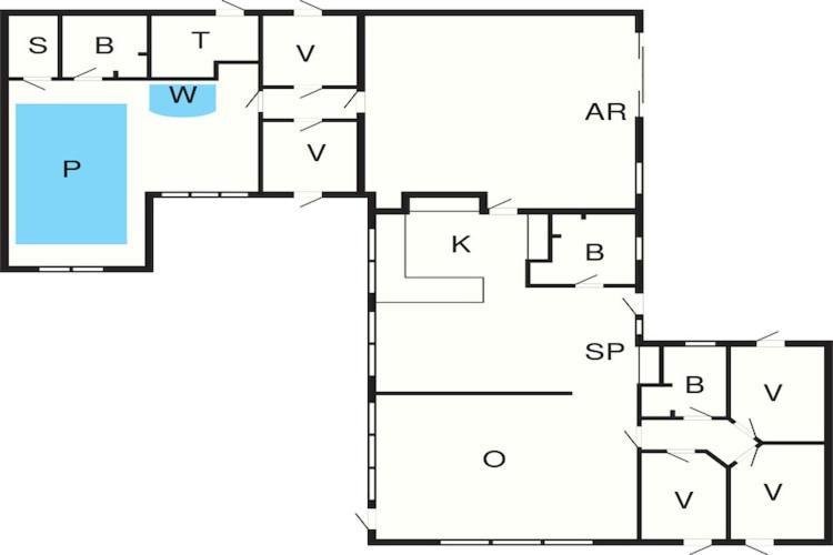 Five-Bedroom Holiday home in Løkken 3 Eksteriør bilde